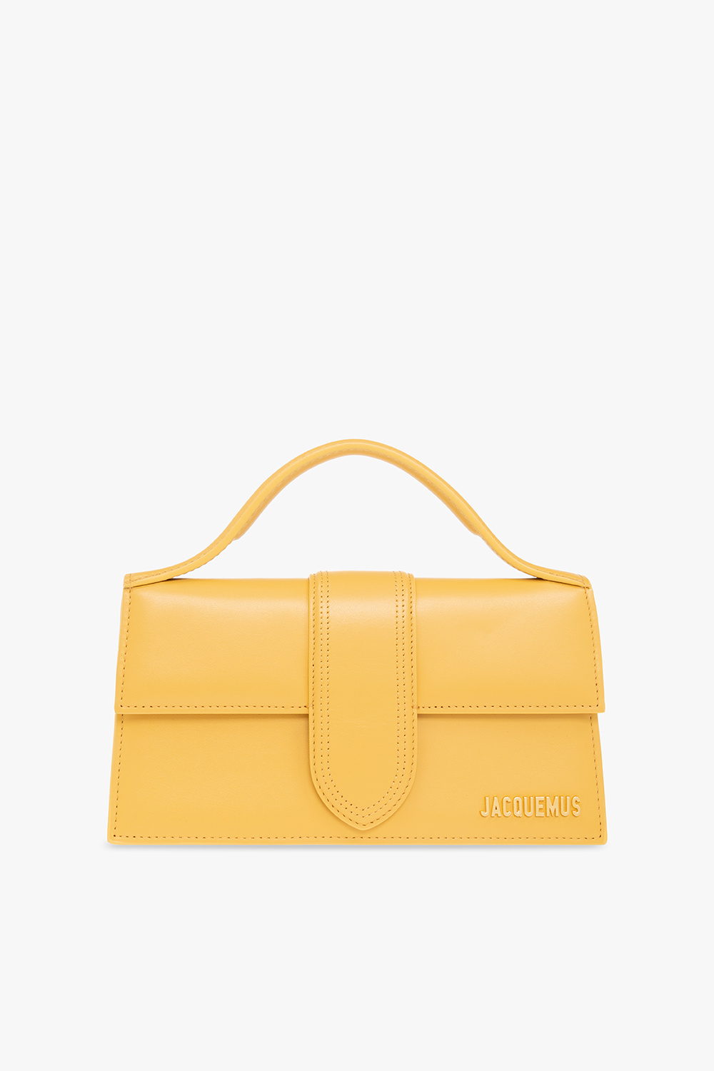 JACQUEMUS イエロー レザーボディバッグ